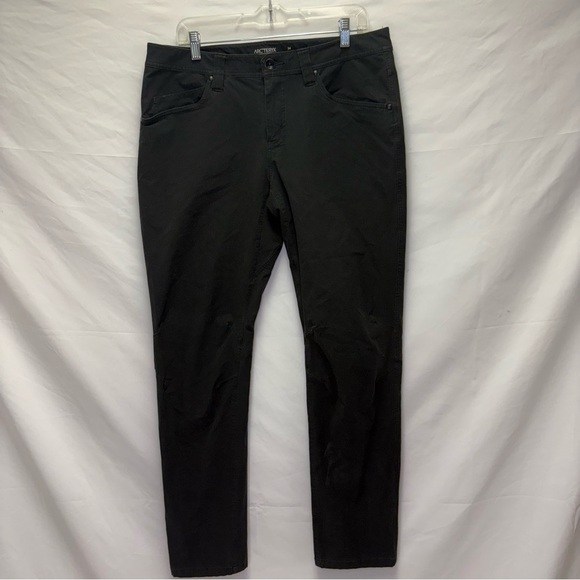 Arc’teryx Levon Pant Men’s 34 Technical Cotton Nylon Blend Outdoor Gear Mountain - Picture 1 of 9